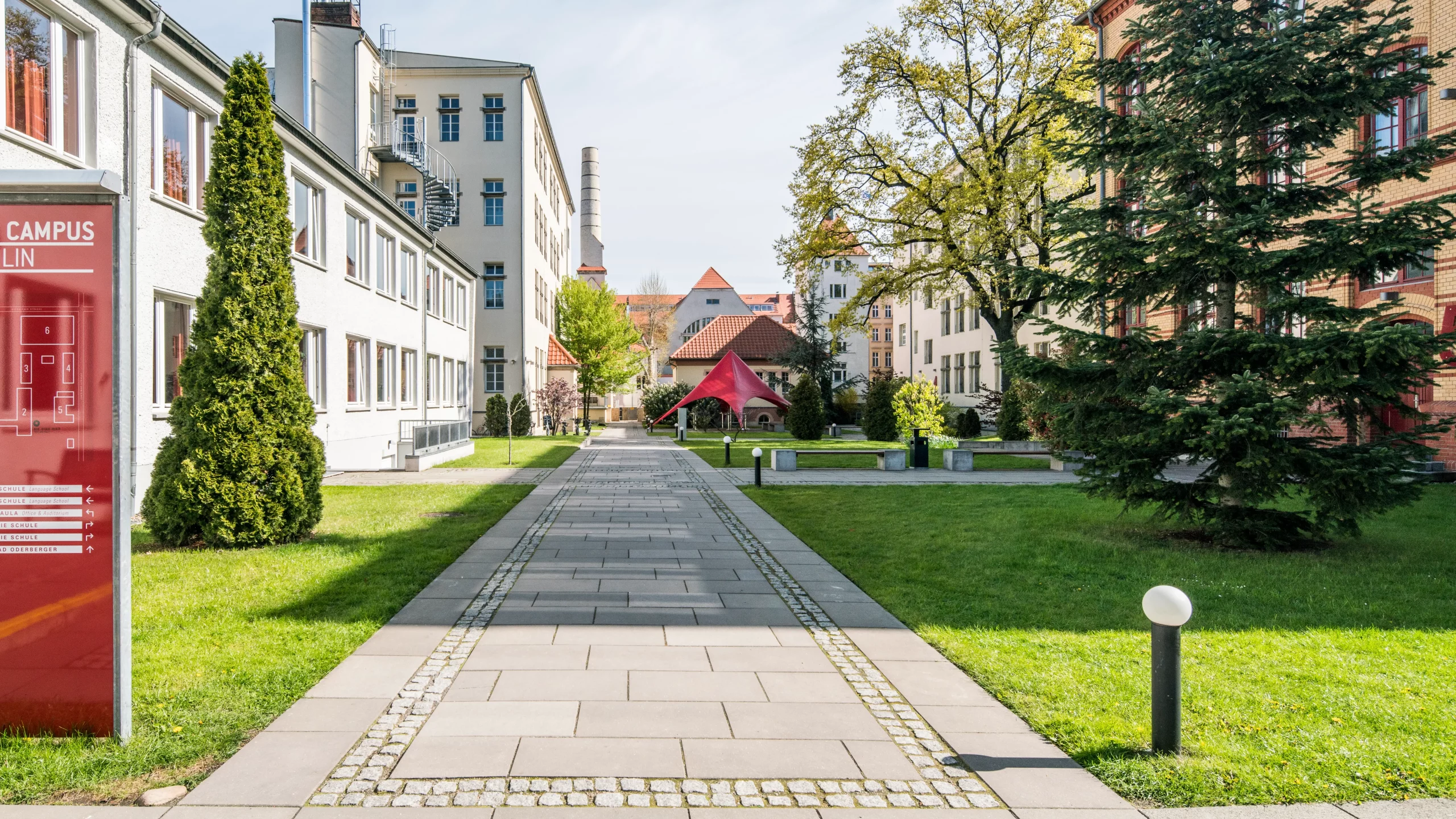 aprende aleman con jovenes en Berlin college