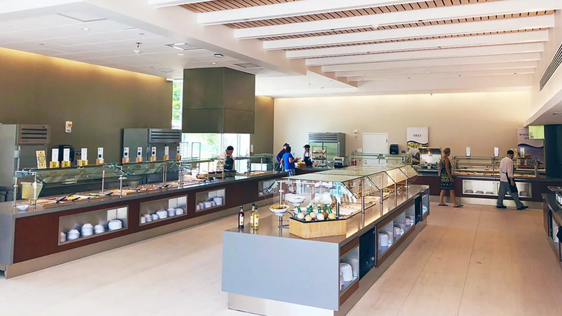 cafeteria de la escuela en el curso escolar en estados unidos en Cushing Academy