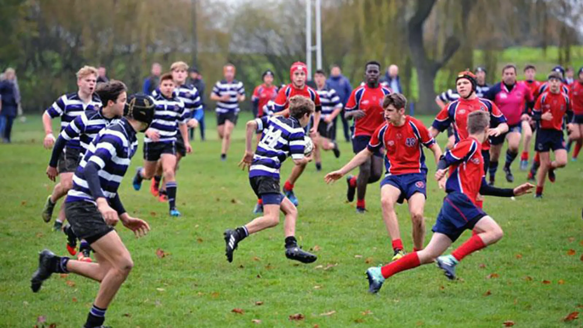 rugby masculino en el curso escolar en inglaterra en Ellesmere College