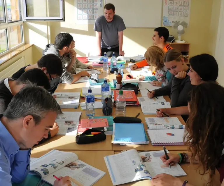 Curso escolar en Inglaterra con resultados académicos