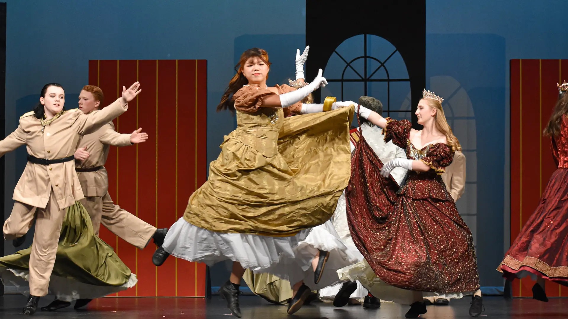 musical interpretado por los alumnos de teatro en el curso escolar en estados unidos en Fryeburg Academy