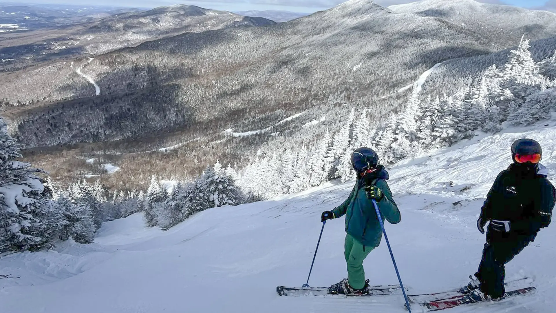 ski de montaña en el curso escolar en estados unidos en Fryeburg Academy