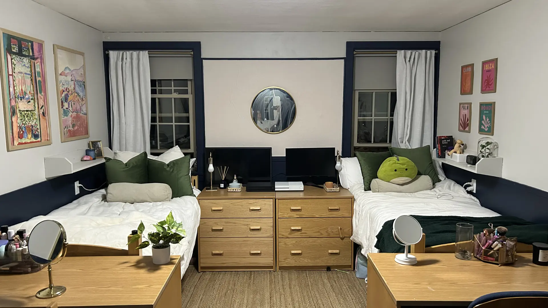 habitacion compartida en residencia en el curso escolar en estados unidos en Fryeburg Academy