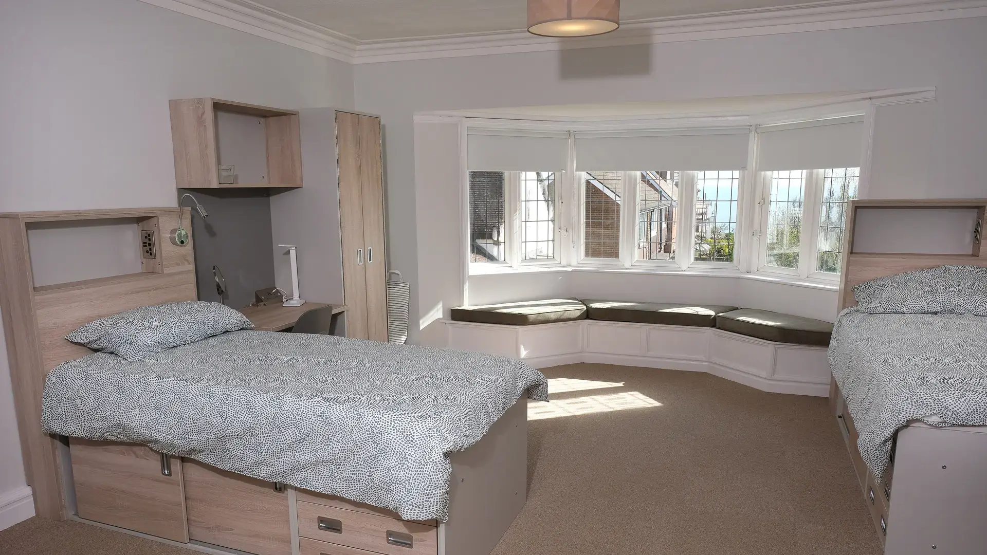 habitacion compartida en el curso escolar en inglaterra en Scarborough College